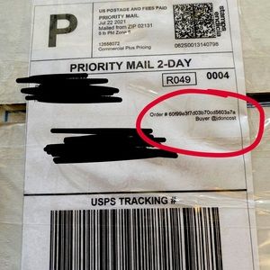 USPS ITEM DROP OFF PROOF